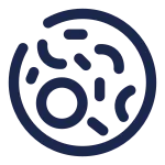 Bacteria SVG Icon
